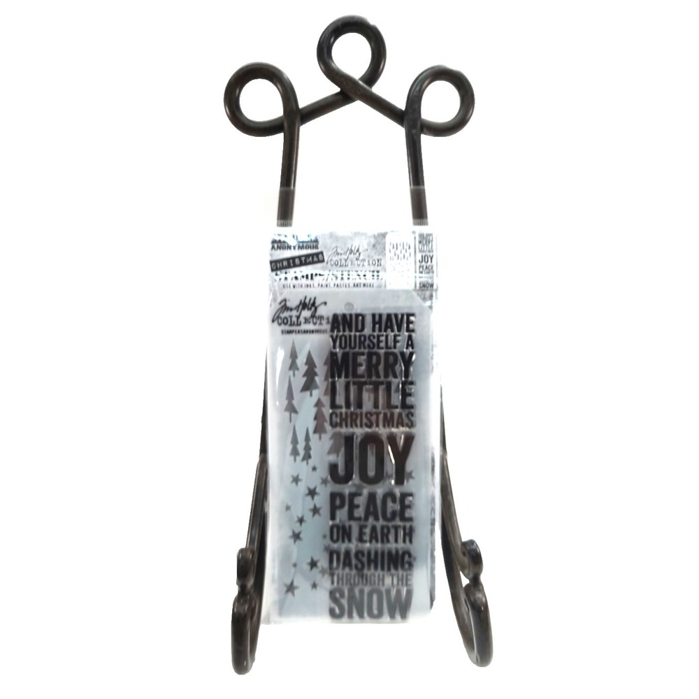 Stampers Anonymous Tim Holtz‎ Collection Christmas Stamps Stencil